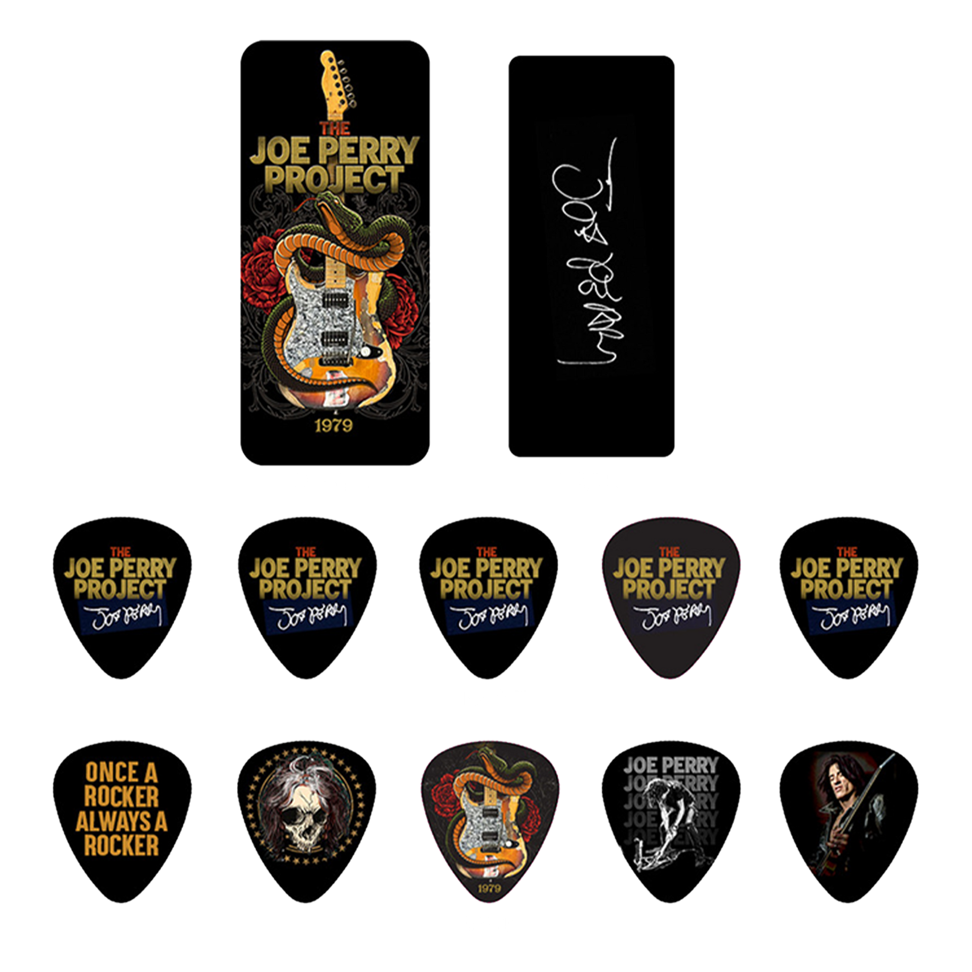 Guitar Pick Tin Set – Joe Perry